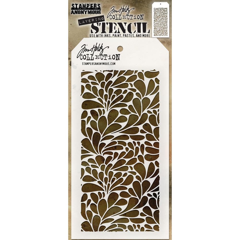 Tim Holtz TMS080 Splash Stencil