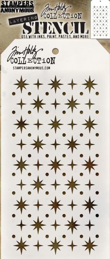 Tim Holtz Stencil - THS093 - Starry