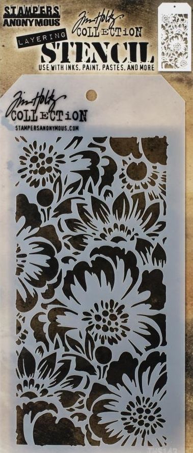 Tim Holtz THS143 Bouquet Layered Stencil