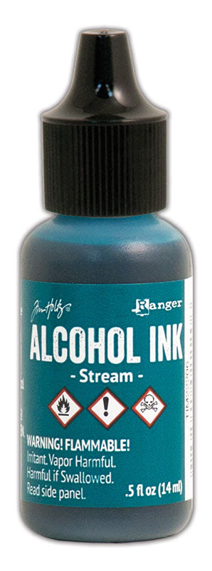 Alcohol Ink - Stream