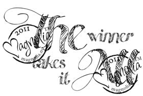 Magnolia Rubber Stamps - The Winner Takes It All*