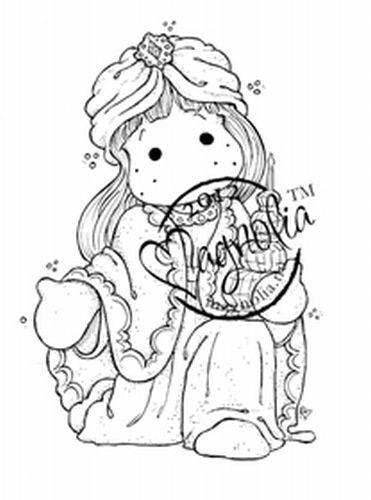 Magnolia Rubber Stamps - Tilda as Wiseman