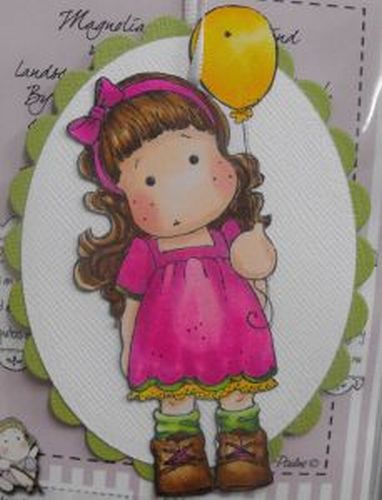 Magnolia Rubber Stamps - Tilda with Balloon - out of stock