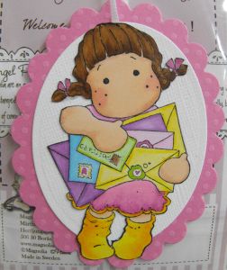 Magnolia Rubber Stamps - Tilda with Christmas Letters*