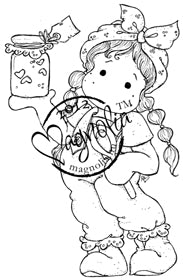 Magnolia Rubber Stamps - Tilda with Lovely Jam*