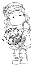 Magnolia Rubber Stamps - Tilda with Veil*