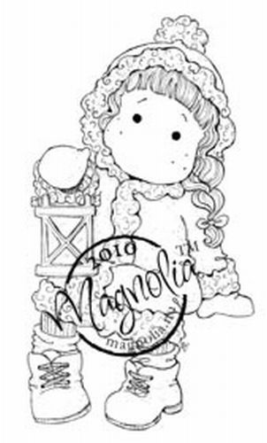 Magnolia Rubber Stamp - Tilda with Winter Light