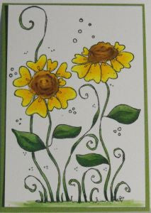 Magnolia Rubber Stamps - Tilda's Heartflowers*