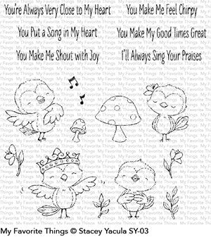 My Favorite Things - Tweet Friends (stamp set)