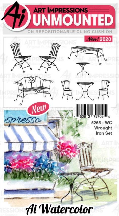 Art Impressions WC5265 Wrought Iron*