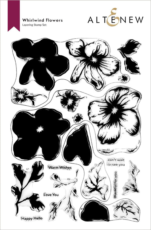 Altenew - Whirlwind Flower (stamp & die set)
