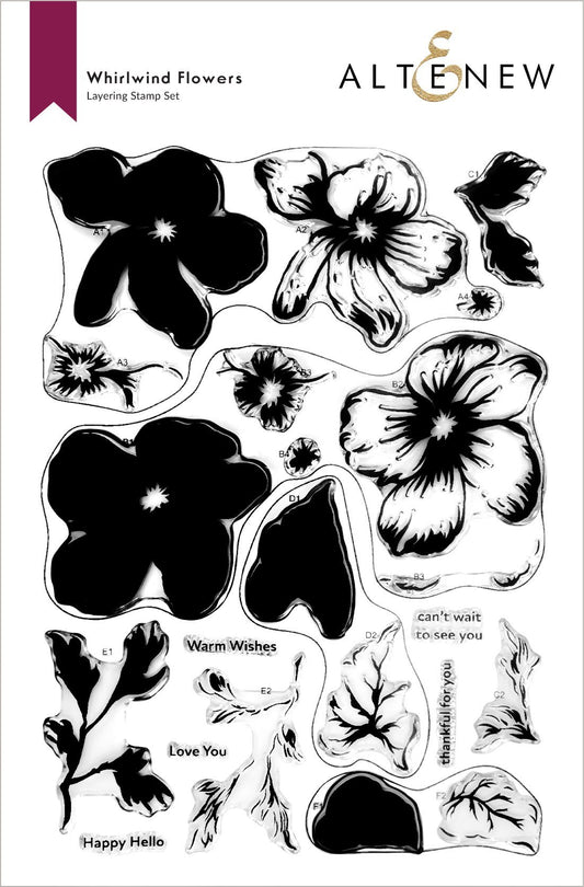 Altenew - Whirlwind Flower (stamp set)