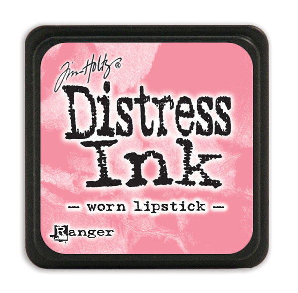 Distressed Mini Ink Pad - Worn Lipstick