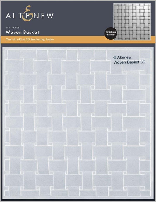 Altenew - Woven Basket 3D Embossing Folder
