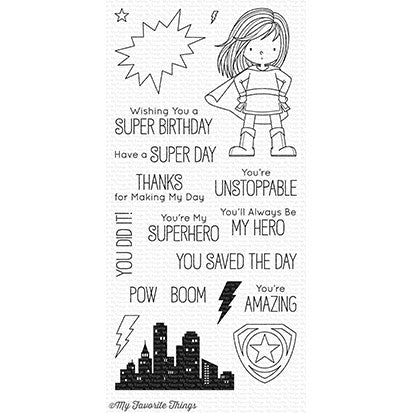 My Favorite Things - You're Super stamp set..