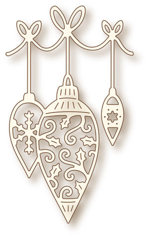 Wild Rose Studio Die - SD034 Hanging Baubles